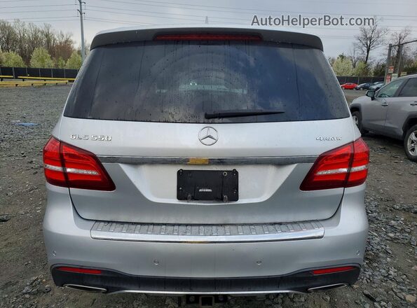 4JGDF7DE2KB199814 2019 MERCEDES-BENZ GLS Silver Հետևի տեսք