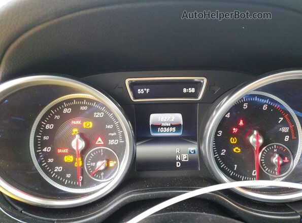 4JGDF7DE2KB199814 2019 MERCEDES-BENZ GLS Silver Սարքավորումների վահանակի տեսք