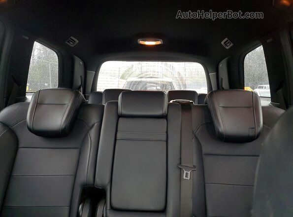 4JGDF7DE2KB199814 2019 MERCEDES-BENZ GLS Silver Հետևի նստատեղերի տեսք