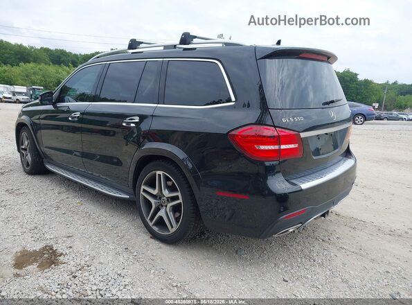 4JGDF7DE4JB130797 2018 MERCEDES-BENZ GLS 550 Черный Задняя левая четверть