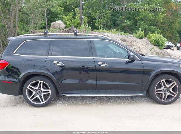 4JGDF7DE4JB130797 2018 MERCEDES-BENZ GLS 550 Черный Вид задней части салона