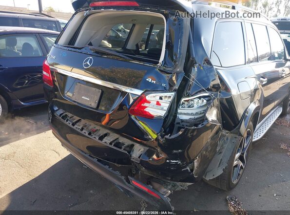 4JGDF7DE5HA826438 2017 MERCEDES-BENZ GLS 550 Black Front view