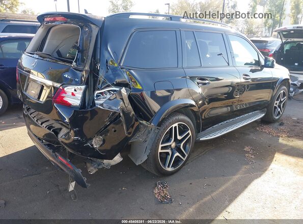 4JGDF7DE5HA826438 2017 MERCEDES-BENZ GLS 550 Black Rear right