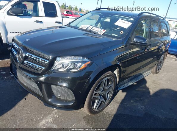 4JGDF7DE5HA826438 2017 MERCEDES-BENZ GLS 550 Black Front left