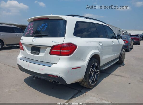 4JGDF7DE5HA860654 2017 MERCEDES-BENZ GLS 550 Белый Задняя правая четверть