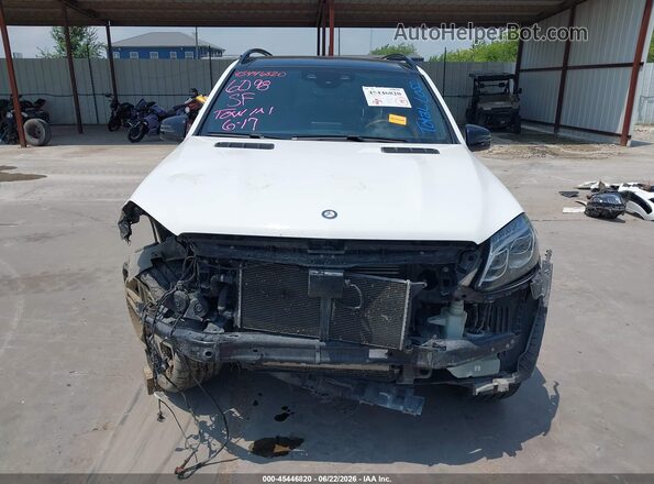 4JGDF7DE5HA860654 2017 MERCEDES-BENZ GLS 550 Белый Вид задней части салона