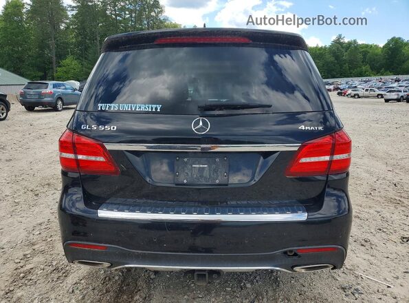 4JGDF7DE5HA892987 2017 MERCEDES-BENZ GLS Black Հետևի տեսք