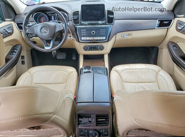 4JGDF7DE5HA892987 2017 MERCEDES-BENZ GLS Black Առջևի վահանակի տեսք