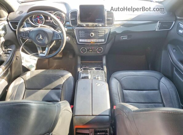 4JGDF7DE6HA937791 2017 MERCEDES-BENZ GLS Черный Вид панели приборов