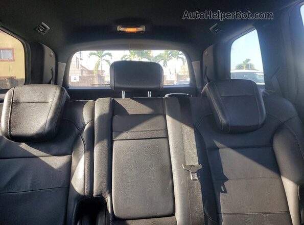 4JGDF7DE6HA937791 2017 MERCEDES-BENZ GLS Черный Вид задних сидений