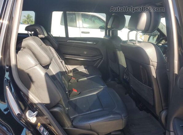 4JGDF7DE6HA937791 2017 MERCEDES-BENZ GLS Черный Вид задней части салона