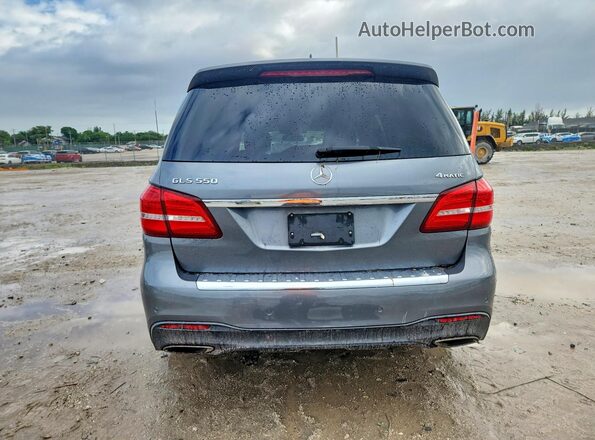4JGDF7DEXKB204371 2019 MERCEDES-BENZ GLS Gray Вид ззаду