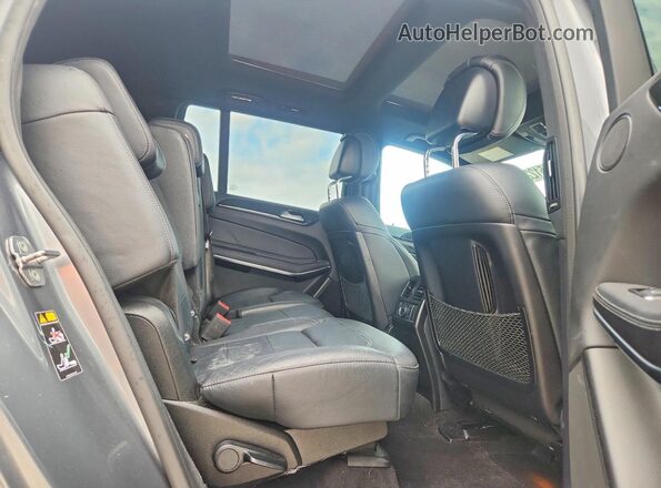 4JGDF7DEXKB204371 2019 MERCEDES-BENZ GLS Gray Вид задніх сидінь