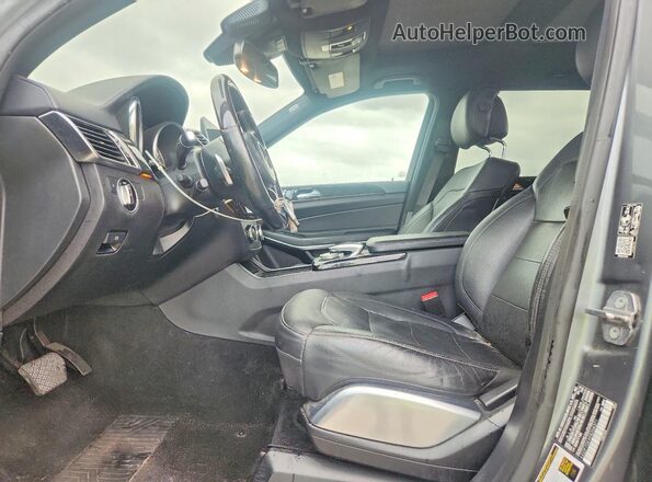 4JGDF7DEXKB204371 2019 MERCEDES-BENZ GLS Gray Вид салону спереду