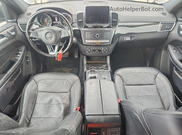 4JGDF7DEXKB204371 2019 MERCEDES-BENZ GLS Gray Вид панелі приладів