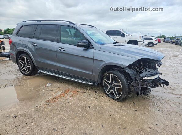 4JGDF7DEXKB204371 2019 MERCEDES-BENZ GLS Gray Передня права чверть
