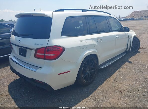 4JGDF7FE0JB100869 2018 MERCEDES-BENZ AMG GLS 63 Белый Задняя правая четверть