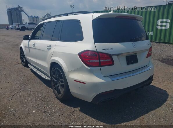 4JGDF7FE0JB100869 2018 MERCEDES-BENZ AMG GLS 63 Белый Задняя левая четверть