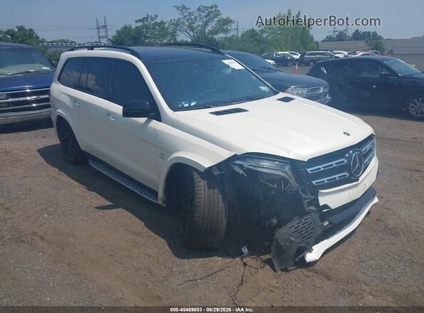 4JGDF7FE0JB100869 2018 MERCEDES-BENZ AMG GLS 63 Белый Вид спереди