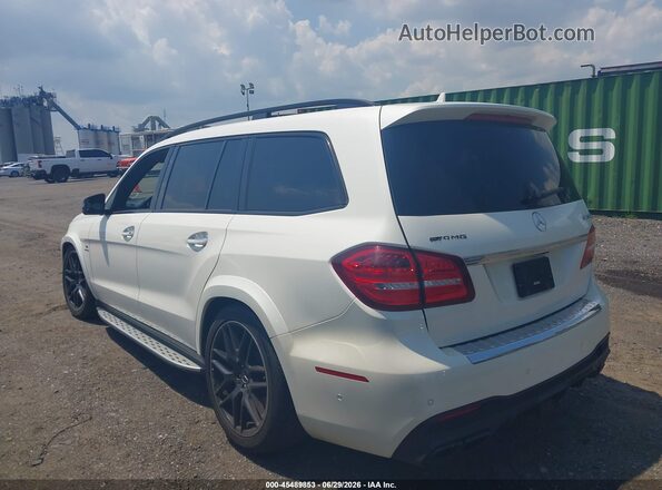 4JGDF7FE0JB100869 2018 MERCEDES-BENZ AMG GLS 63 Белый Панорамный вид салона 360°