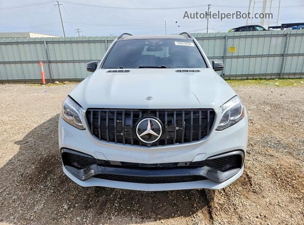 4JGDF7FE0JB158948 2018 MERCEDES-BENZ GLS Gray Vista frontal