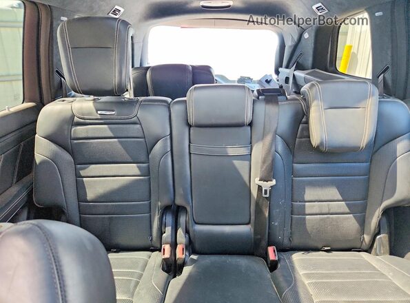 4JGDF7FE0JB158948 2018 MERCEDES-BENZ GLS Gray Vista de los asientos traseros