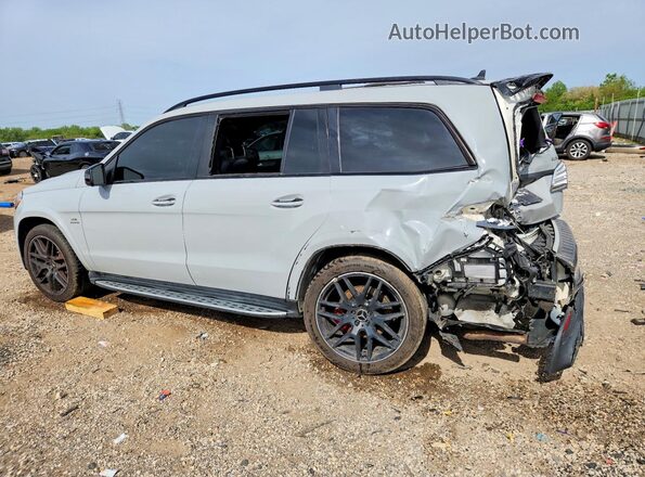 4JGDF7FE0JB158948 2018 MERCEDES-BENZ GLS Gray Trasero izquierdo