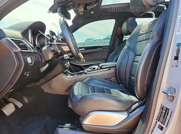 4JGDF7FE0JB158948 2018 MERCEDES-BENZ GLS Gray Vista interior delantera