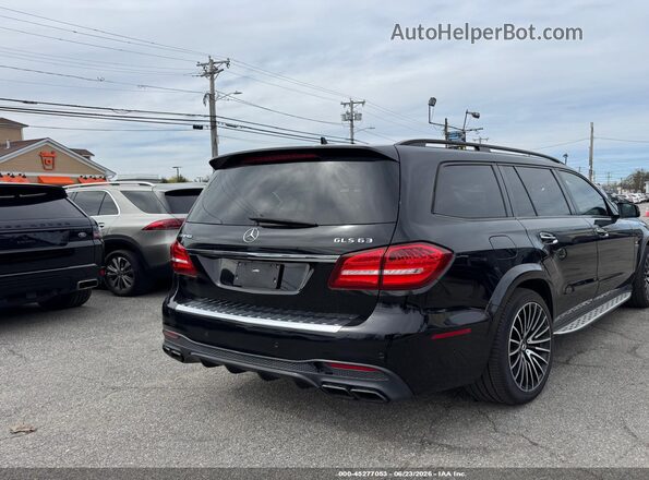 4JGDF7FE1HA888092 2017 MERCEDES-BENZ AMG GLS 63 Черный Задняя правая четверть