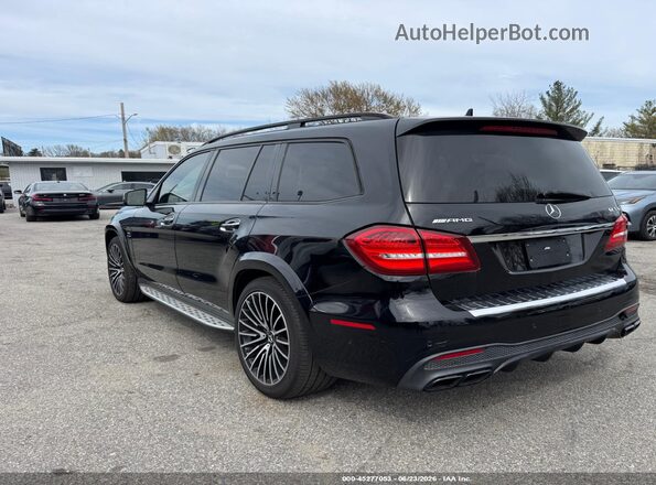4JGDF7FE1HA888092 2017 MERCEDES-BENZ AMG GLS 63 Черный Задняя левая четверть