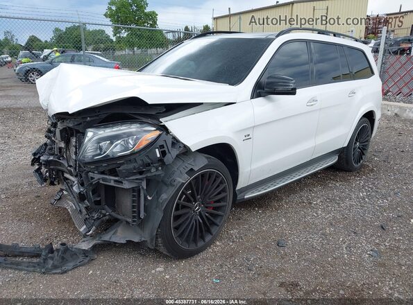 4JGDF7FE3JB022054 2018 MERCEDES-BENZ AMG GLS 63 White Front left