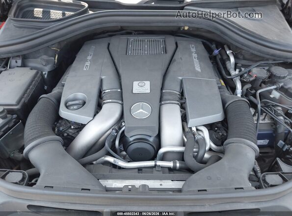4JGDF7FE3JB141495 2018 MERCEDES-BENZ AMG GLS 63 Black Widok z tyłu