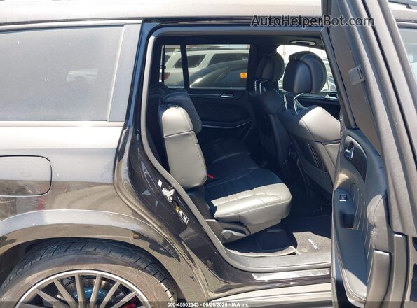 4JGDF7FE3JB141495 2018 MERCEDES-BENZ AMG GLS 63 Black Widok naklejki z numerem VIN