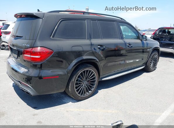4JGDF7FE3JB141495 2018 MERCEDES-BENZ AMG GLS 63 Black Tył prawy