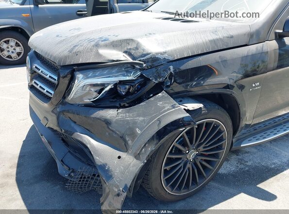 4JGDF7FE3JB141495 2018 MERCEDES-BENZ AMG GLS 63 Black Widok z przodu