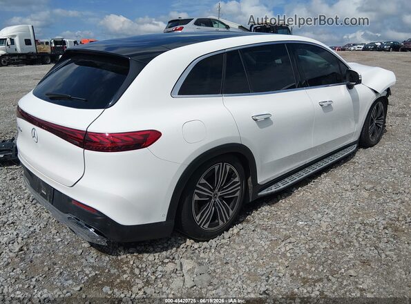 4JGDM2DB7PA010571 2023 MERCEDES-BENZ EQS 450+ SUV White Հետևի աջ