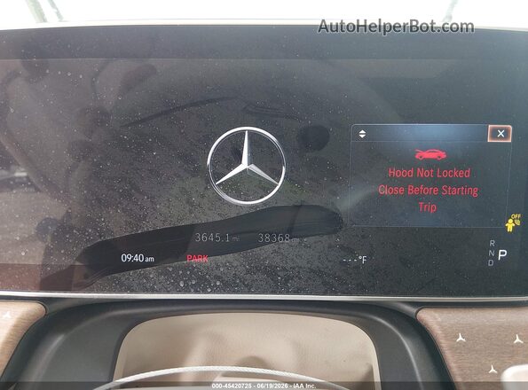4JGDM2DB7PA010571 2023 MERCEDES-BENZ EQS 450+ SUV White Հետևի նստատեղերի տեսք