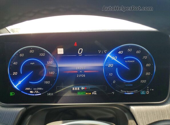 4JGDM2DB9PA022513 2023 MERCEDES-BENZ EQS White ხელსაწყოთა პანელის ხედი