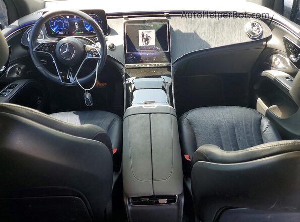4JGDM2DB9PA022513 2023 MERCEDES-BENZ EQS White წინა პანელის ხედი