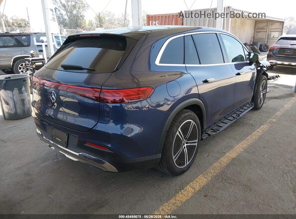4JGDM2DB9PA027999 2023 MERCEDES-BENZ EQS 450+ SUV Blue Հետևի աջ