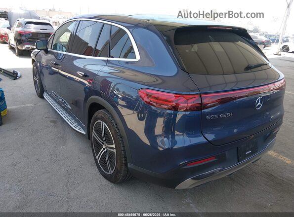 4JGDM2DB9PA027999 2023 MERCEDES-BENZ EQS 450+ SUV Blue Հետևի ձախ