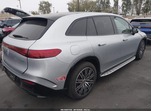 4JGDM2EB1RA033247 2024 MERCEDES-BENZ EQS 450 SUV Silver Задня права чверть