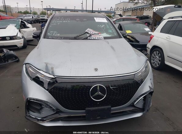 4JGDM2EB1RA033247 2024 MERCEDES-BENZ EQS 450 SUV Silver Вид задньої частини салону