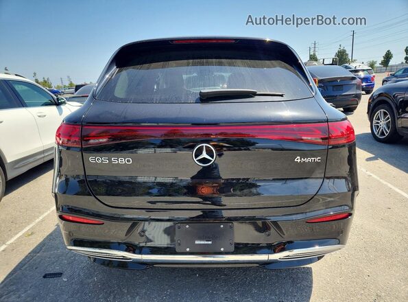 4JGDM4EB1PA027537 2023 MERCEDES-BENZ EQS Black უკანა ხედი