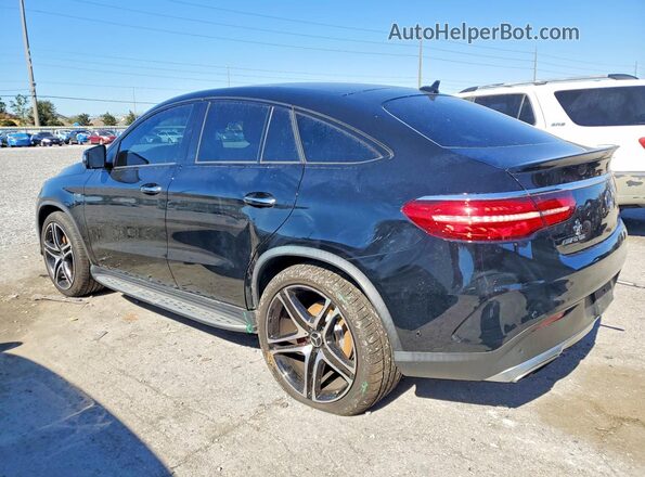 4JGED6EB0JA096548 2018 MERCEDES-BENZ GLE Black Trasero izquierdo