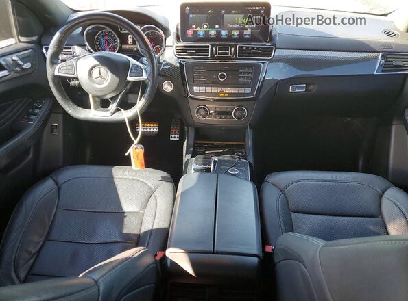 4JGED6EB0JA096548 2018 MERCEDES-BENZ GLE Black Vista del salpicadero