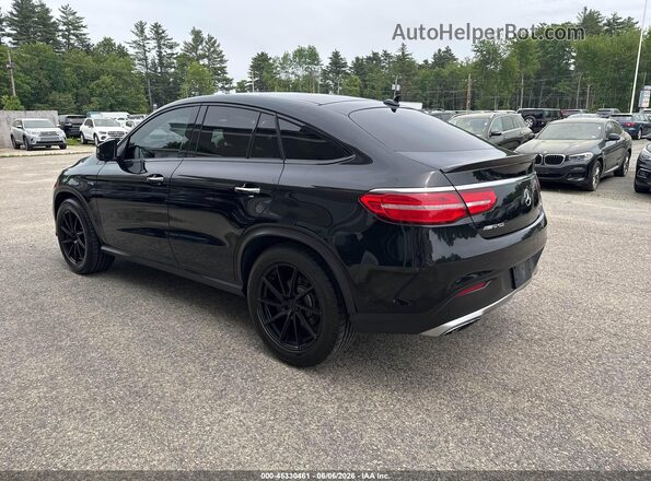 4JGED6EB0JA121898 2018 MERCEDES-BENZ AMG GLE 43 COUPE Black Trasero izquierdo