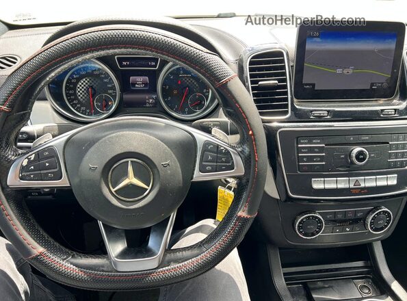 4JGED6EB0KA128965 2019 MERCEDES-BENZ GLE White Front interior view