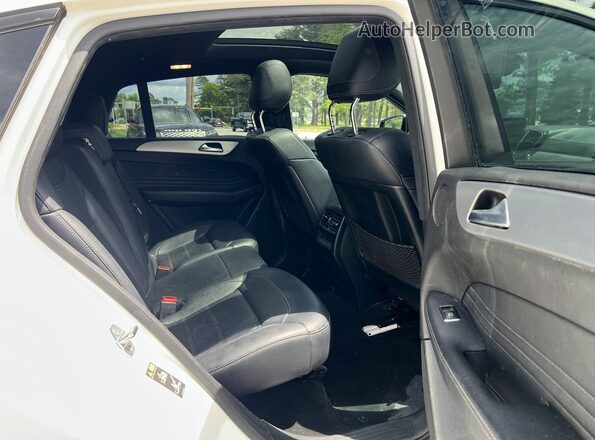 4JGED6EB0KA128965 2019 MERCEDES-BENZ GLE White Rear view