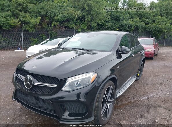 4JGED6EB0KA130604 2019 MERCEDES-BENZ AMG GLE 43 COUPE Черный Передняя левая четверть